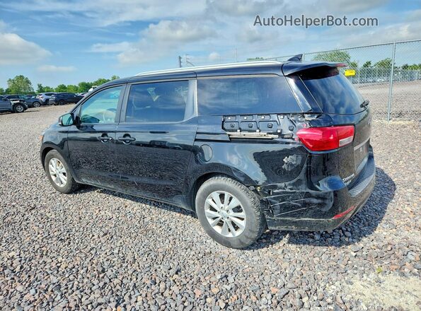 KNDMB5C16J6367898 2018 KIA SEDONA Black Tył lewy