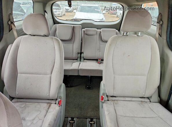 KNDMB5C16K6541308 2019 KIA SEDONA Burgundy Հետևի նստատեղերի տեսք