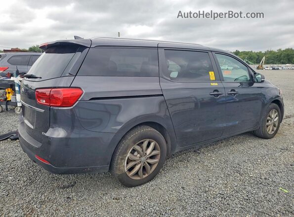 KNDMB5C16L6574830 2020 KIA SEDONA Black უკანა მარჯვენა