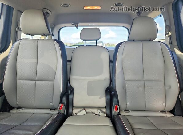 KNDMB5C16M6671043 2021 KIA SEDONA Blue უკანა სავარძლების ხედი