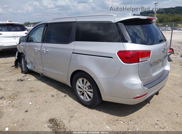 KNDMB5C17G6085570 2016 KIA SEDONA Silver უკანა მარცხენა