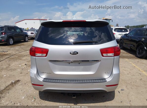 KNDMB5C17G6085570 2016 KIA SEDONA Silver 