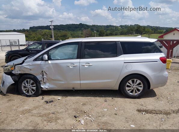 KNDMB5C17G6085570 2016 KIA SEDONA Silver სალონის 360-გრადუსიანი ხედი