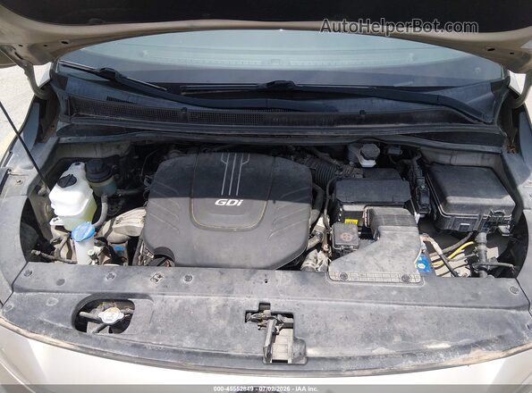 KNDMB5C17G6185863 2016 KIA SEDONA Beige Vista trasera