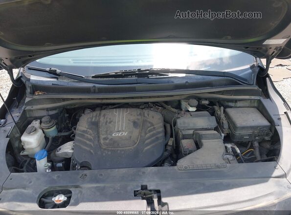 KNDMB5C17G6213449 2016 KIA SEDONA Black უკანა ხედი