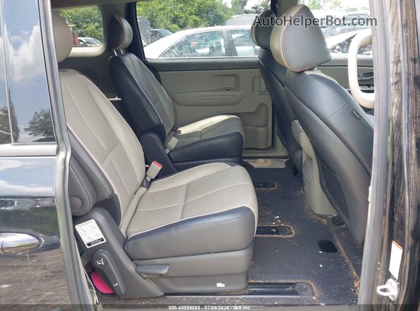 KNDMB5C17G6213449 2016 KIA SEDONA Black VIN კოდის სტიკერის ხედი