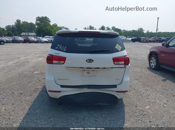 KNDMB5C17G6213855 2016 KIA SEDONA White Front view