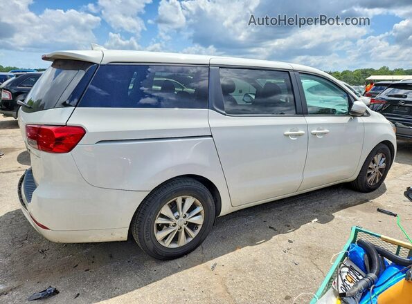 KNDMB5C17H6245674 2017 KIA SEDONA Белый Задняя правая четверть