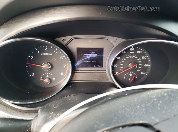 KNDMB5C17K6553094 2019 KIA SEDONA Белый Вид щитка приборов