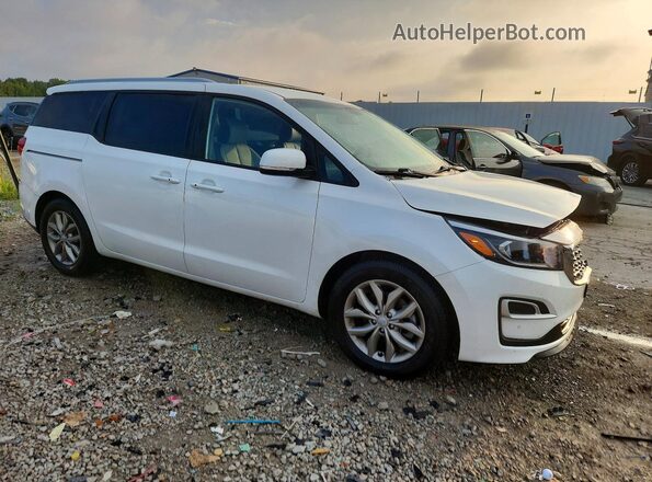 KNDMB5C17K6553094 2019 KIA SEDONA Белый Передняя правая четверть