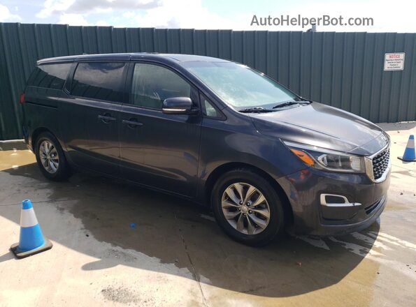 KNDMB5C17K6570140 2019 KIA SEDONA Charcoal სალონის 360-გრადუსიანი ხედი