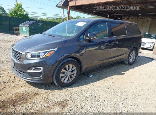 KNDMB5C17L6600707 2020 KIA SEDONA Gray Przód lewy