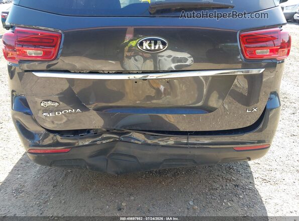 KNDMB5C17L6600707 2020 KIA SEDONA Gray Widok z przodu