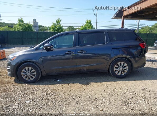 KNDMB5C17L6600707 2020 KIA SEDONA Gray Widok wnętrza 360 stopni
