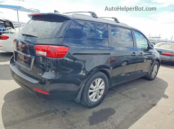 KNDMB5C18G6182258 2016 KIA SEDONA Black Rear right