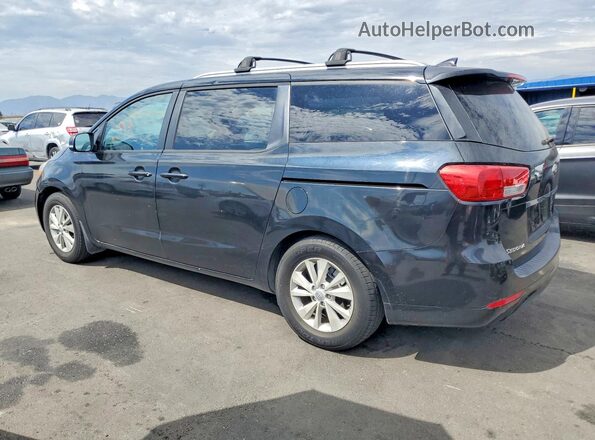 KNDMB5C18G6182258 2016 KIA SEDONA Black Rear left