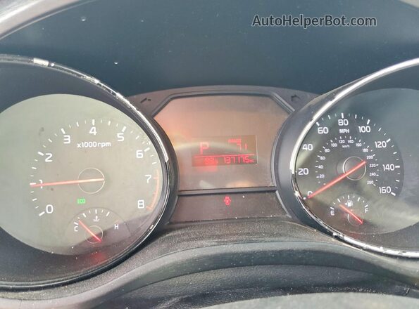 KNDMB5C18G6182258 2016 KIA SEDONA Black Instrument cluster view