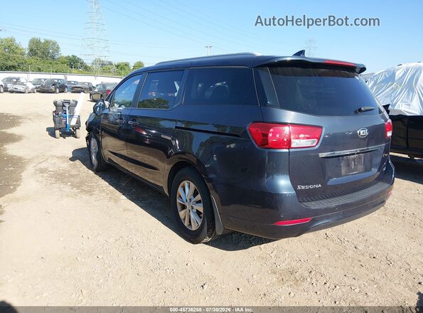 KNDMB5C18G6201777 2016 KIA SEDONA Black Rear left
