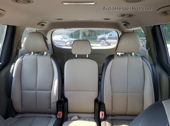 KNDMB5C18G6216392 2016 KIA SEDONA Бордовый Вид задних сидений