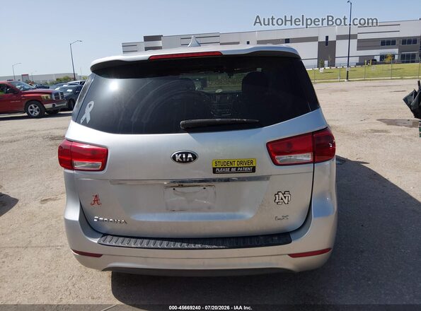 KNDMB5C18H6241973 2017 KIA SEDONA Silver 