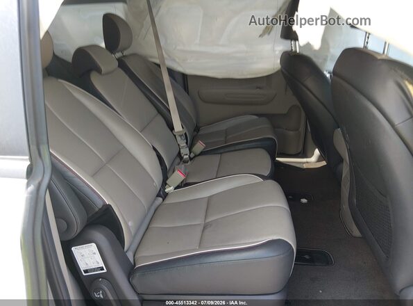 KNDMB5C18H6313447 2017 KIA SEDONA White Vista de la etiqueta del VIN