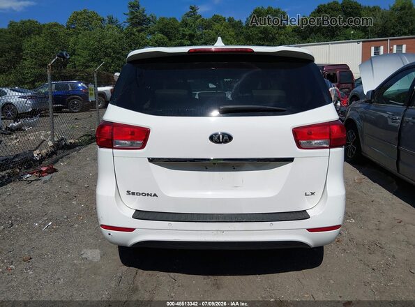KNDMB5C18H6313447 2017 KIA SEDONA White 