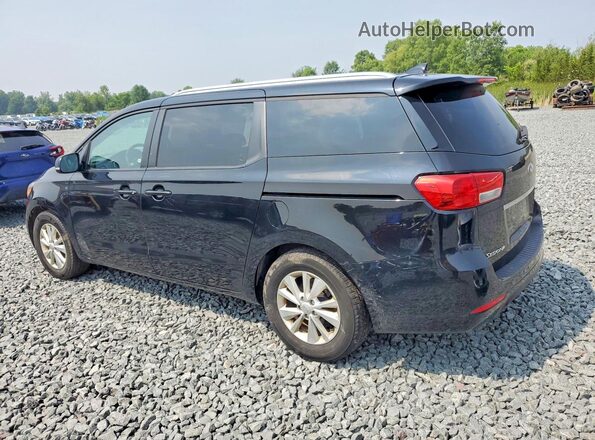 KNDMB5C18J6379129 2018 KIA SEDONA Black უკანა მარცხენა