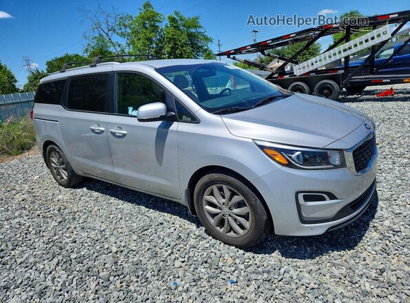 KNDMB5C18M6672047 2021 KIA SEDONA Silver Przód prawy