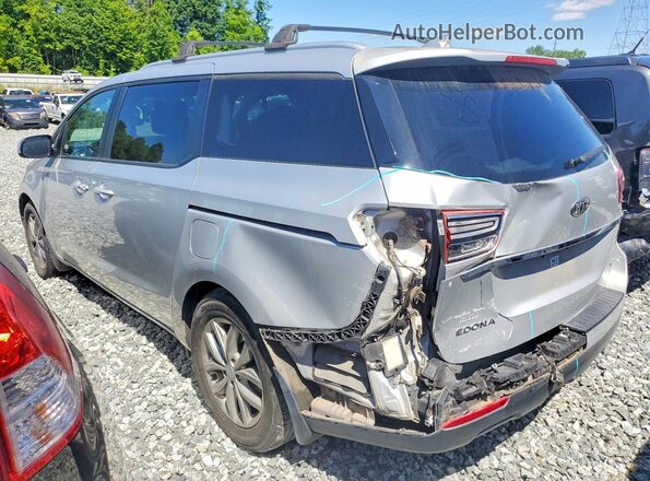 KNDMB5C18M6672047 2021 KIA SEDONA Silver Tył lewy