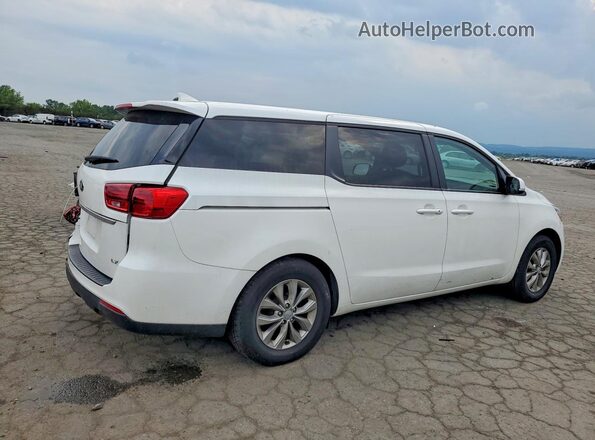 KNDMB5C18M6675661 2021 KIA SEDONA Белый Задняя правая четверть