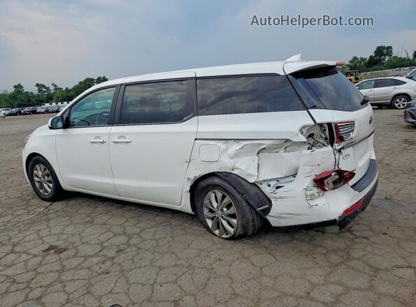 KNDMB5C18M6675661 2021 KIA SEDONA Белый Задняя левая четверть