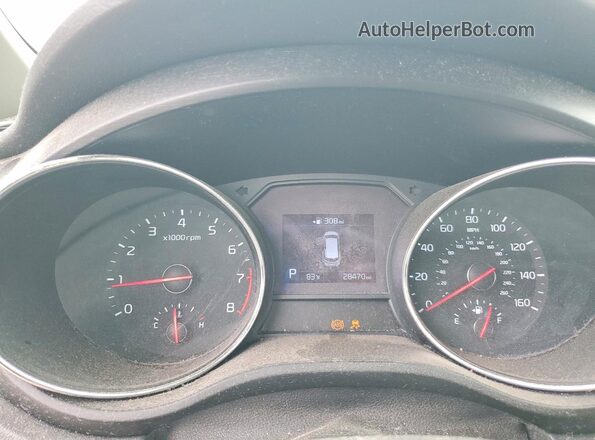 KNDMB5C18M6675661 2021 KIA SEDONA Белый Вид щитка приборов