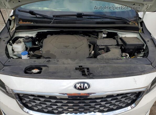 KNDMB5C18M6675661 2021 KIA SEDONA Белый Вид подкапотного пространства