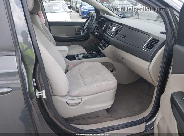KNDMB5C19G6086008 2016 KIA SEDONA Blue Սալոնի դիմացի տեսք