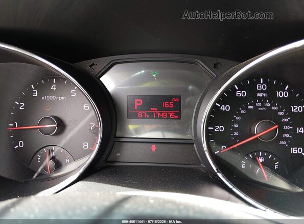KNDMB5C19G6086008 2016 KIA SEDONA Blue Հետևի նստատեղերի տեսք