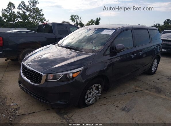 KNDMB5C19J6383139 2018 KIA SEDONA Beige Передня ліва чверть