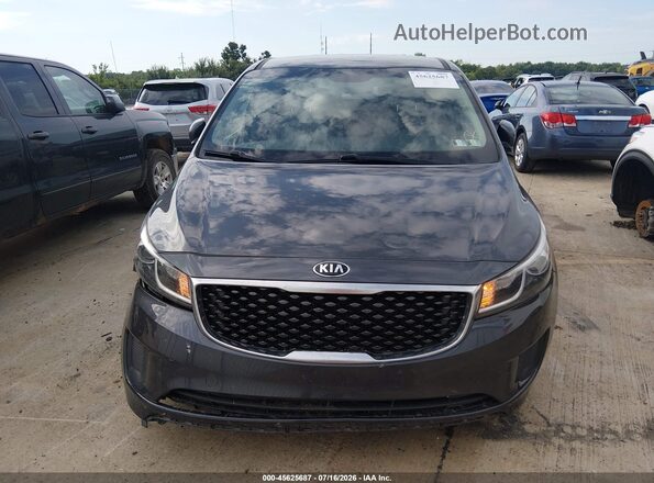 KNDMB5C19J6383139 2018 KIA SEDONA Beige Вид щитка приладів