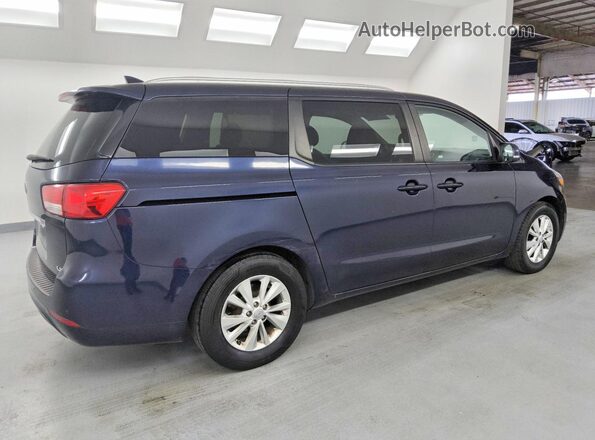 KNDMB5C19J6400635 2018 KIA SEDONA Blue Rear right