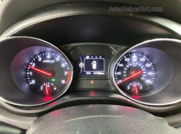 KNDMB5C19J6400635 2018 KIA SEDONA Blue Instrument cluster view