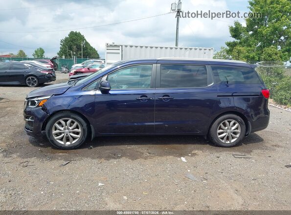KNDMB5C19K6540315 2019 KIA SEDONA Navy Սալոնի 360 աստիճան տեսք