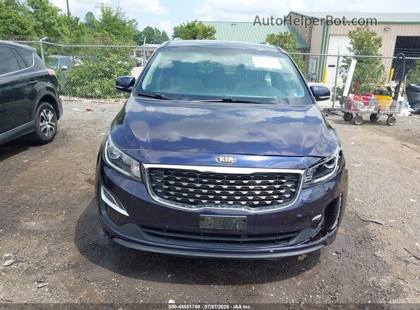 KNDMB5C19K6540315 2019 KIA SEDONA Navy Սարքավորումների վահանակի տեսք