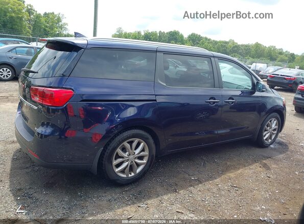 KNDMB5C19K6540315 2019 KIA SEDONA Navy Սալոնի հետևի տեսք