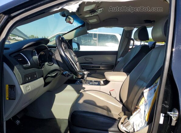 KNDMB5C19L6593470 2020 KIA SEDONA Black Vista interior delantera