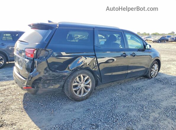 KNDMB5C19L6593470 2020 KIA SEDONA Black Trasero derecho