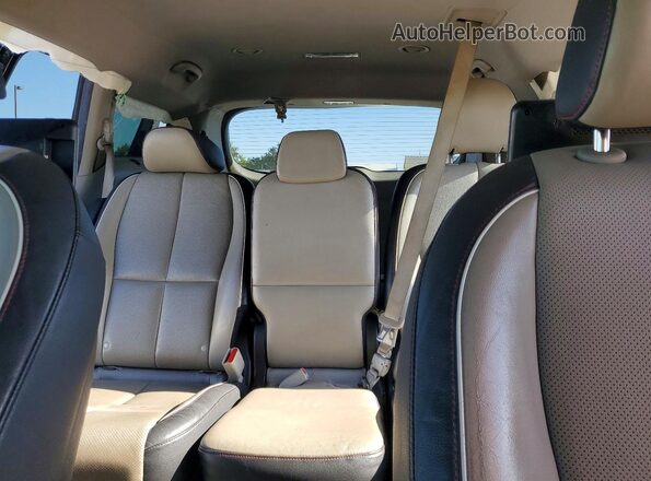 KNDMB5C19L6593470 2020 KIA SEDONA Black Vista de los asientos traseros