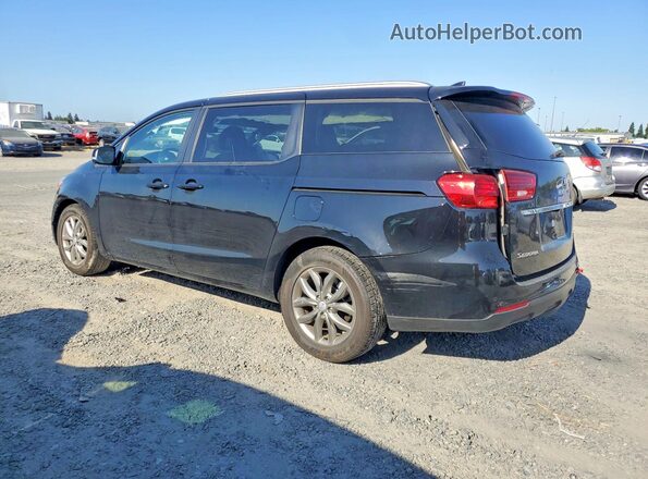 KNDMB5C19L6593470 2020 KIA SEDONA Black Trasero izquierdo