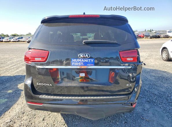 KNDMB5C19L6593470 2020 KIA SEDONA Black Vista trasera