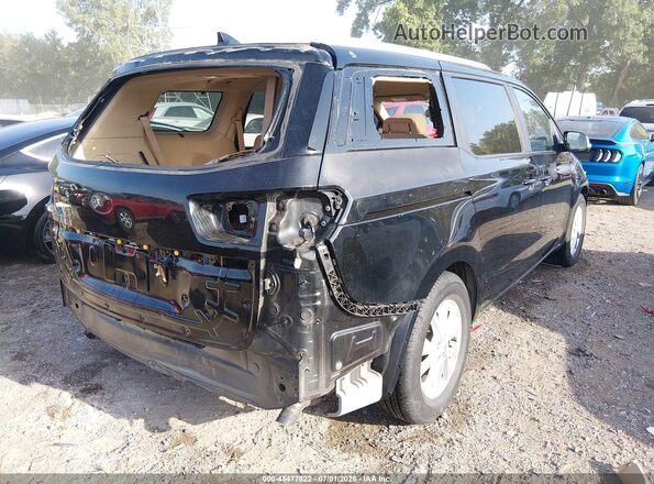 KNDMB5C1XG6084932 2016 KIA SEDONA Black უკანა მარჯვენა