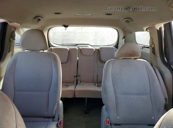 KNDMB5C1XG6090519 2016 KIA SEDONA Gray Widok tylnych siedzeń