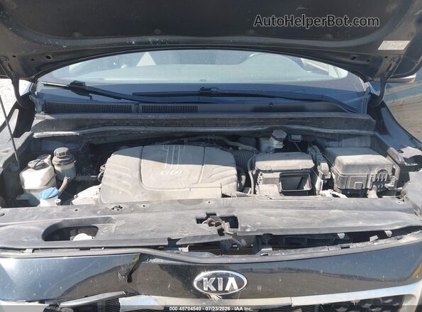 KNDMB5C1XG6163534 2016 KIA SEDONA Black Vista trasera